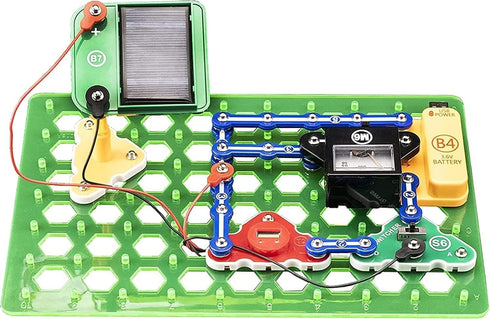 Snap Circuits Green Energy Electronics Exploration Kit - 45+ Parts with Over 125 STEM Projects for Kids 8+
