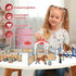 Horse Stable Playset, Horse Toys Set with Rider, Farm Animal Figurines for Kids 3-10, Christmas Birthday Gifts