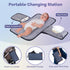 Backpack, Pack RUVALINO Diaper Bag Multifunction Travel Maternity Baby Changing Bags, Large Capacity, Waterproof, Navy