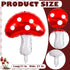 28 31 21 Inch Pcs Mushroom Birthday Party Decorations Hanging Swirls Foil Balloons x Air Floating Balloon Fairy