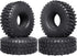 4.7"/120mm 1.9 Tires RC Crawler Tyres for 1.9 Beadlocks Rims, Soft Rubber for Traxxas TRX4 Axial SCX10 II III