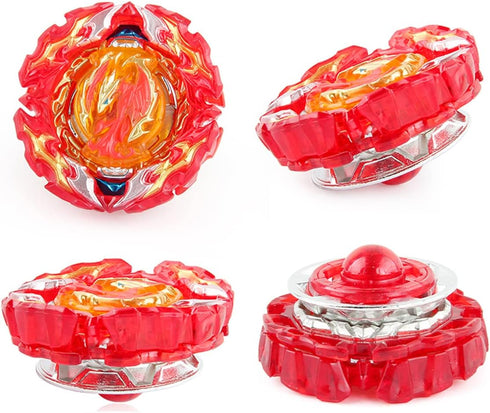 Battling Tops Burst DB B-191 Prominence Phoenix with Right/Left Spin Bey Blades Launcher, Gaming Top Spinning Toy Gift