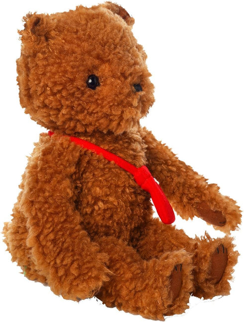 Manhattan Toy Imaginaries Bruno Bear 12" Stuffed Animal Companion with Children's Picture Book