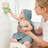 Ease Cubs 3-Pack 100% Slate,32" 32") Muslin Hooded Baby Towels, Cotton, Ultra-Soft & Absorbent Baby Bath Towels
