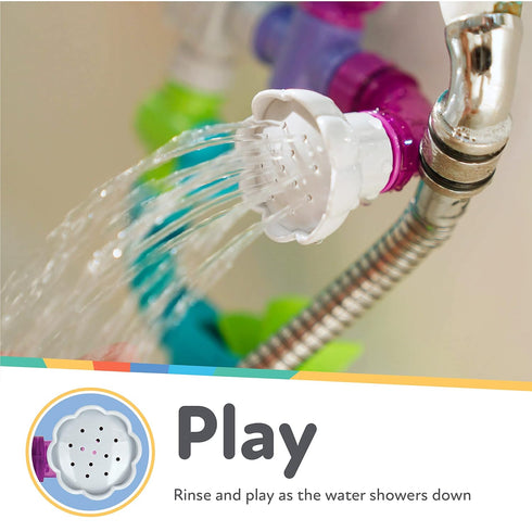 Nuby Wacky Waterworks Pipes Bath Toy, Interactive Features for Cognitive Development