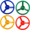 Steering Wheel Playset - Plastic Swingset Steering Wheel for Kids Outdoor Garden Playground Accessories (Red, Blue,