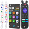 Baby Teething Toys, TV Remote Control & Phone Shape Teether Toys for 6-12 Months, Soft Silicone Chew Toys