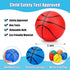 5 Inch Foam Mini Basketballs for Indoor Mini Hoops Set, Soft Squishy Balls, Great Sport Gift for Adults & Kids