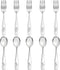 Kids Silverware Stainless Steel Set of 10, Dishwasher Safe Toddler Forks and Spoons, Safe Cutlery