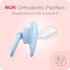 NUK Comfy Orthodontic Pacifiers for 0-6 Months, BPA-Free, 5-Pack, Soft & Durable Design