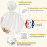 YeeJu Patriotic Throw Blanket for Baby, 4th of July Memorial Day Soft Fleece Blanket, Red White Blue Star, 30x40