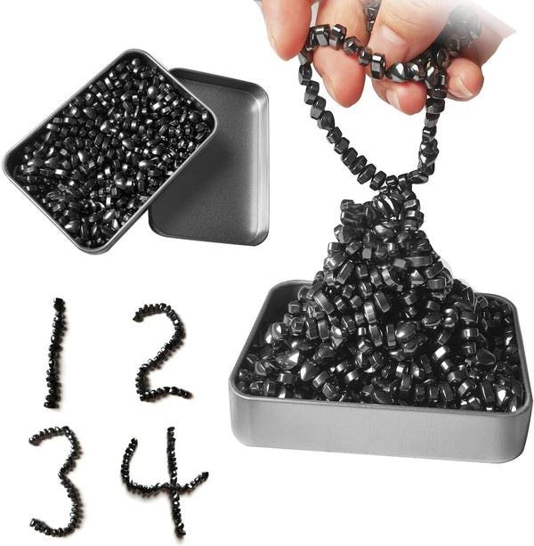 Mini Magnetic , Over 500 Ferrite Mini Magnet Stones, Adult Fidgets Magnetic
