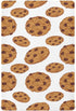 CHUROUSY 27x39 Inch Chocolate Cookies Pattern Crib Sheets for Boys Girl Cute Cookie Realistic Food Playard Sheets