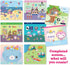 Craft-tastic Sticker It Up! – Reusable Sticker Book for Kids – 750+ Repositionable Stickers Create Designs on 8 Scene Pages for Hours of Mess-Free, Screen-Free Fun