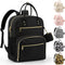 Diaper Bag Backpack, Baby Essentials Diapers Bag with Pacifier Case, Stylish Large Capacity Travel Backpack for Baby