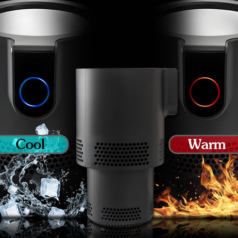 2-in-1 Smart Car Cup Cooler and Heater, Temperature Control Smart Cup for Car Cooler and Warmer Suitable for Coffee