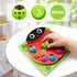MOONTOY Toddler Wooden Counting Ladybug Montessori Toys, Birthday Gift Magnetic Fishing Game for Kids