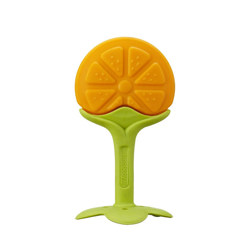 Award Winning Original Teethin Smart EZ Grip Fruit Teether by Innobaby - Sore Gum Relief for Front Teeth & Molars