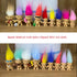 18 Packs Retro Troll Dolls Set, PVC Vintage Troll Doll for Collections and Party Favors