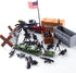 Pack WW2 3 Military Weapons Gun Accessories, U.S. Basic Edition Soldier Model Military Toys for Children Years Older