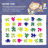1000 MOMIBOOK Puzzles for Adults Pieces Jigsaw Puzzles of Civet Cat River View, Painting Image Chinese Cat Puzzle
