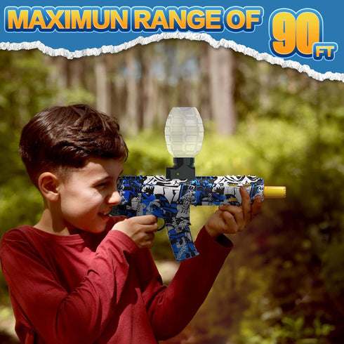 2 Set Electric Splatter Blaster Toy, Outdoor Team Games for Ages 14+, Christmas and Birthday Gift
