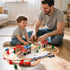 Set 88 3 4 5 Electric Toddler Wooden Train Toy, PCS Train Track Toys for Years Old Kids, Boys and Girls
