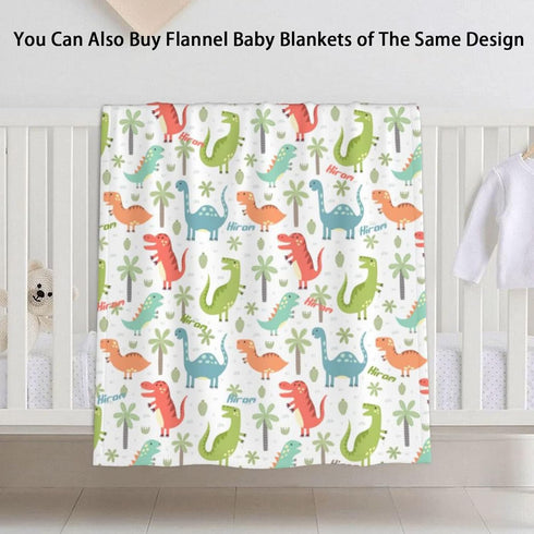 Personalized Car Seat Covers for Babies Boys, Customized Dinosaur Baby Carseat Cover with Name, Custom Baby Carrier