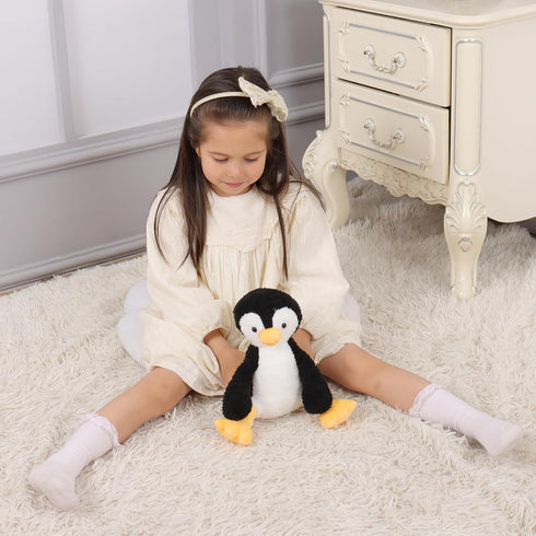 Penguin,8.5 Inches) Apricot Lamb Antarctic Toys Plush Velvet Penguin Stuffed Animal Soft Cuddly Perfect for Child