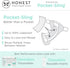 (8-15 lbs), 3 Pack Honest Hybrid Cloth Diaper Covers with Pocket-Sling, Small Stops Nighttime Leaks, Use with Boosties