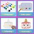 8 9 10 11 12 13 14, Pack 3 Jim&Gloria Paint Your Own Squishies, Jumbo Squishy Gifts for Girls and Boys Arts and Crafts