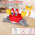 FunMission Tummy 3-6 3 7 8 9 Crawling Crab Baby Toy, Infant Time Toys for Year olds with Music and LED Light, Sensory