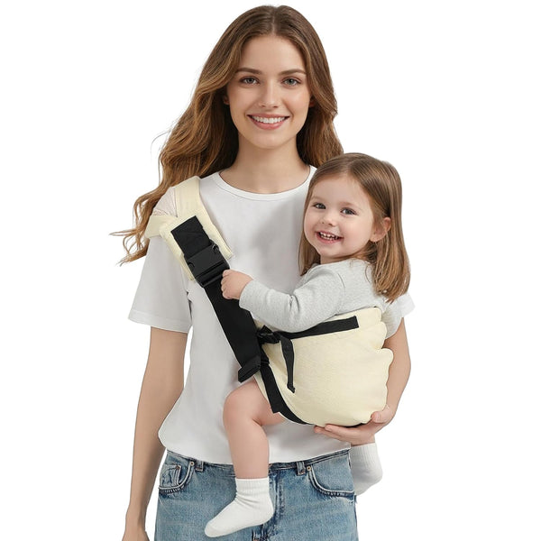 MISSWISDOM Toddler Sling Carrier, Adjustable Baby Carrier Sling 8-40 lbs, Lightweight Toddler