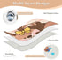 siphylline 52" 34" Cute Cartoon Elk Brown Extra Large Resuable Changing Pad Covers Soft Absorbent Potty Training Pads