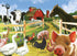 Cobble Hill Family Piece's 350 Puzzle - Welcome to The Farm with Sample Poster Included