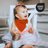 Teething,100% 12Pack Baby Bandana Drool Bibs for Boys Girls,Super Absorbent Triangle Baby Bibs for Drooling and Cotton