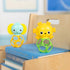 2-Pack Bright Starts Soother Pals Easy-Grasp Teether Toys, Lion and Elephant Characters, BPA Free, Unisex, Ages Newborn