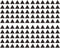 120 Pcs Triangle Wall Pattern Decal Vinyl Stickers for Kids Bedroom, Removable Decor, YMX56 (Black)