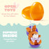 24 JOYIN Pcs Pre-Filled Easter Egg with Plush Bunnies and Bears, Plush Animal Keychain for Kids Easter Egg Hunt, Goodie