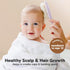 Set Set KeaBabies Wooden Baby Hair Brush for Newborns, Toddlers - Soft Goat Bristle Baby Brush and Comb Newborn