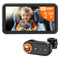 LUCKVIEW BM2A Baby Car Camera 3X Zoom to See Baby Clearly, 5.2"