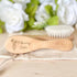 ZYMECH 3pcs Set Personalized Wooden Baby with Name Hair Brush and Comb Bristles Baby Hair Brush and Comb for Newborn