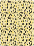 miaozhen 1 Pack 52x28 Cotton Baby Crib Sheets Soft Stretchy Ghothic Leopard Pastel Yellow Crib Mattress Sheet