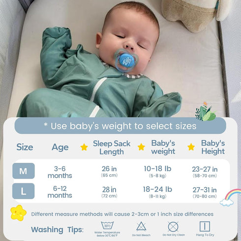 0.5 2-Way ZIGJOY Shark-Fin Transition Swaddle for Newborn - Tog Rayon Made from Bamboo Sleep Sack Baby Swaddle Blanket