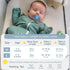 0.5 2-Way ZIGJOY Shark-Fin Transition Swaddle for Newborn - Tog Rayon Made from Bamboo Sleep Sack Baby Swaddle Blanket