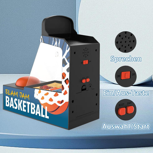 Mini Basketball Games, Basketball Arcade Game for Kids and Adults, Tabletop Toys for Office, Basketball Gifts for Boys