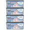 Fununcat Diaper Pail Refills Bags with 30 Bags Compatible with Genie Easy Roll