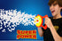 JA-RU Blitz Fan Bubble Wheel Blower | 1 Pack Battery Operated Automatic Bubble Maker with Non Toxic Soap Solution