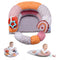 MIIMER 2-in-1 Tummy Time Baby Mat & Seated Support Pillow, Tummy Time