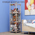 57" 3D Stuffed Animal Storage, Tall Wooden Toy Organizer with Sign, Upgraded Thicker Solid Pine Plushie Holder, Large